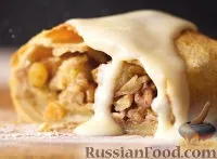 Рулет, Пироги з яблуками, рецепти з фото на 24 рецепти яблуками