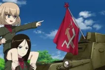 Russia in Anime - аніме - Girls und Panzer panzer