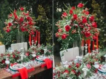 Різдво стиль для зимового весілля весілля