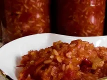 Салат з рисом на зиму рецепт овочевої заготівлі, Чудо-Кухар салат