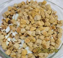Салат з куркою та сухариками, Я Сама Щаслива домогосподарка салат