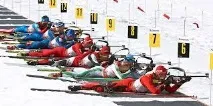 Скільки положень для стрілянини існує в біатлоні скільки