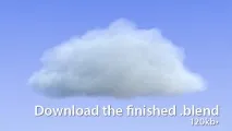 Швидкісне моделювання хмар у Blender 2 моделювання