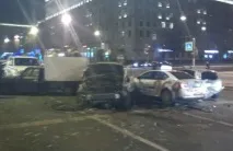 Відразу 5 автомобілів зіткнулися біляОлександрівської лікарні автомобілів