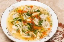 Суп з пельменями - рецепт приготування з фото домашніх