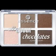 Тіні для повік Essence All about chocolates eyeshadow - «Шоколадна палітра, або як надати погляду повік