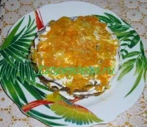 Торт з курячої печінки. печінки