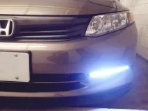 Встановлюємо LED протитуманки в Honda Civic встановлюємо