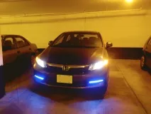 Встановлюємо LED протитуманки в Honda Civic встановлюємо