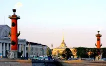 Василівський острів, стрілка, пам’ятки було