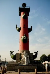 Василівський острів, стрілка, пам’ятки стрілка