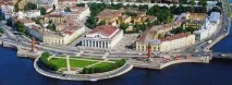 Василівський острів, стрілка, пам’ятки василівський