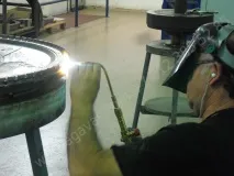 Відновлення алмазних коронок напайкою алмазних сегментів коронок