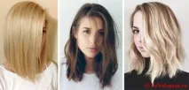 Жіночі стрижки на середнє волосся драбинки, шапочка та асиметричні. жіночі