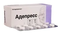 Адепрес інструкція із застосування, аналоги, ціна терапії