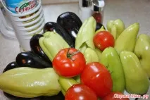 баклажани перці