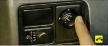 Регулювання дзеркал заднього виду Nissan Almera Classic заднього