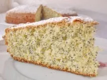 Бісквіт із маком борошна