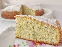 Бісквіт із маком борошна