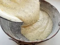 Бісквіт із маком борошна