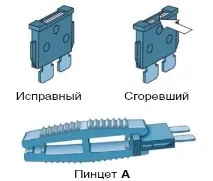 Блок запобіжників Пежо 307, 308, 206 «Пежо