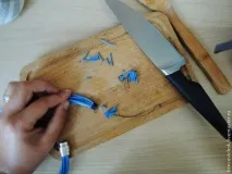 Реалізація. Працюємо з тонкими шнурами тонкими