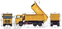 Самоскид Dongfeng DFL3251A самоскид