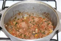 Чашушулі, гостра яловичина по-грузинськи яловичина