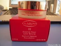 Clarins Instant Smooth Foundation (відтінок #3 Honey), Відгуки про косметику foundation