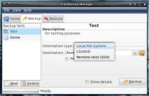 Робимо бекап своїх файлів за допомогою Pybackpack у Fedora 8 своїх