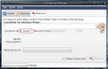 Робимо бекап своїх файлів за допомогою Pybackpack у Fedora 8 своїх