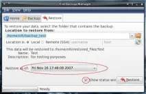 Робимо бекап своїх файлів за допомогою Pybackpack у Fedora 8 бекап