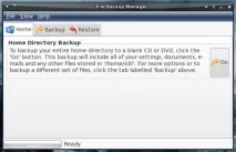 Робимо бекап своїх файлів за допомогою Pybackpack у Fedora 8 бекап