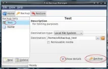 Робимо бекап своїх файлів за допомогою Pybackpack у Fedora 8 своїх