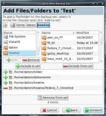Робимо бекап своїх файлів за допомогою Pybackpack у Fedora 8 робимо