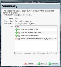 Робимо бекап своїх файлів за допомогою Pybackpack у Fedora 8 робимо