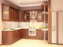 Дизайн кухонного гарнітура, Дизайн інтер’єру кухонного