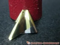 Ялинка із золотого пакувального паперу, Майстер-клас своїми руками пакувального
