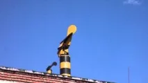 Флюгарки на трубу димоходу флюгарки