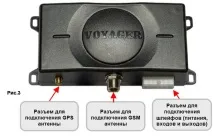 Інструкція щодо встановлення системи моніторингу транспорту Voyager транспорту