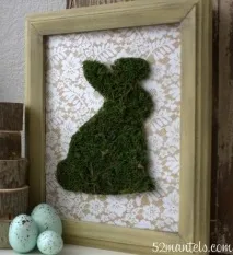 Використання моху в великодньому декорі, Домашній hand-made декорі