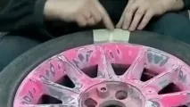 Як пофарбувати диски, не знімаючи гуму диски