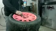 Як пофарбувати диски, не знімаючи гуму диски