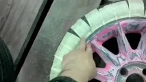 Як пофарбувати диски, не знімаючи гуму знімаючи