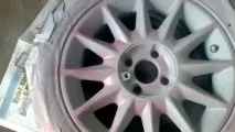 Як пофарбувати диски, не знімаючи гуму гуму