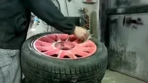 Як пофарбувати диски, не знімаючи гуму потрібно
