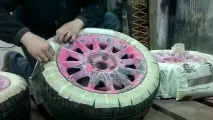 Як пофарбувати диски, не знімаючи гуму знімаючи