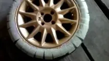 Як пофарбувати диски, не знімаючи гуму гуму
