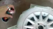 Як пофарбувати диски, не знімаючи гуму диски