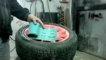 Як пофарбувати диски, не знімаючи гуму диски